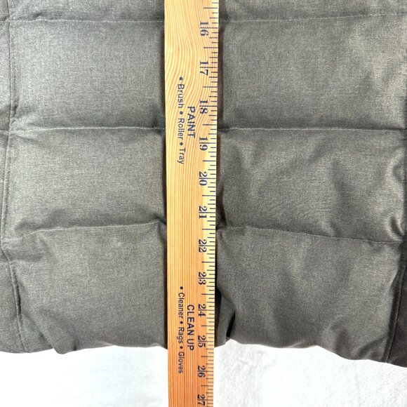 Columbia Down Filled Quilted Outdoor Full Zip Hooded Coat Jacket Womens S Green - Picture 7 of 9